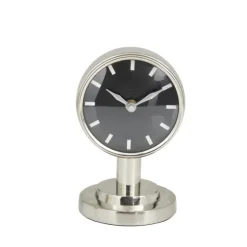 Metallic Steel Beveled Base Tabletop Clock-Kirkland's Home Discount