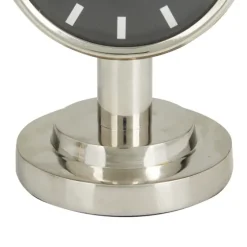 Metallic Steel Beveled Base Tabletop Clock-Kirkland's Home Discount