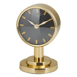 Metallic Steel Beveled Base Tabletop Clock-Kirkland's Home Cheap