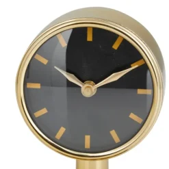 Metallic Steel Beveled Base Tabletop Clock-Kirkland's Home Cheap