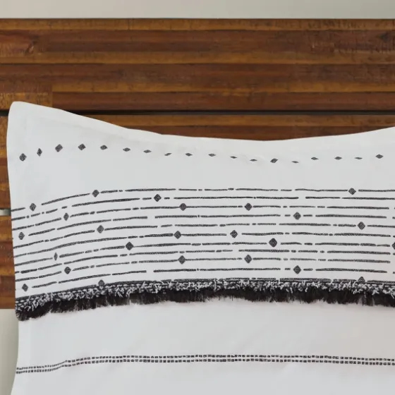Mia Striped 3-Pc. Queen Duvet Cover Set-Kirkland's Home Fashion