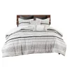 Mia White Striped 3-Pc. King Comforter Set-Kirkland's Home Hot