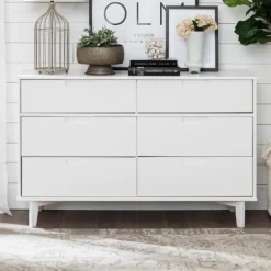Midcentury Grooved Handles Dresser-Kirkland's Home Flash Sale