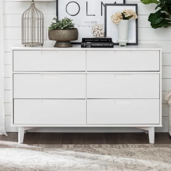 Midcentury Grooved Handles Dresser-Kirkland's Home Flash Sale