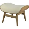 Mid-Century Modern Saddle Seat Ottoman-Kirkland's Home Best Sale