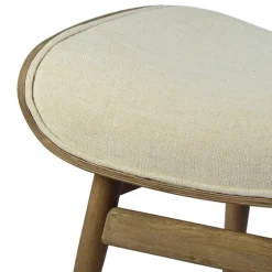 Mid-Century Modern Saddle Seat Ottoman-Kirkland's Home Best Sale