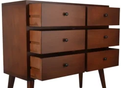 Mid-Century Six Drawer Accent Chest-Kirkland's Home Hot