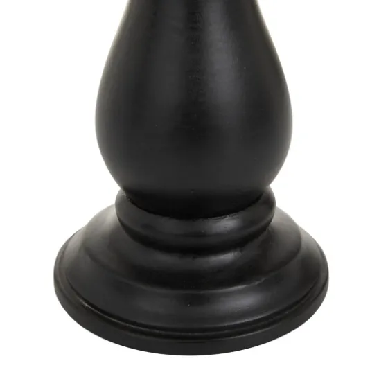 Midnight Distressed Wood Candle Holders, Set Of 3-Kirkland's Home Cheap