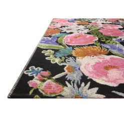 Midnight Garden Party Indoor/Outdoor Rug, 7X11-Kirkland's Home Sale