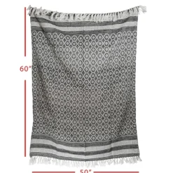 Midnight Honeycomb Outdoor Throw Blanket-Kirkland's Home Store