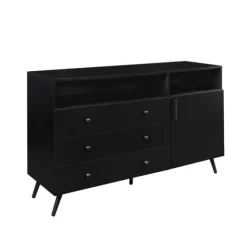 Midnight Mid-Century Modern Sideboard-Kirkland's Home Shop