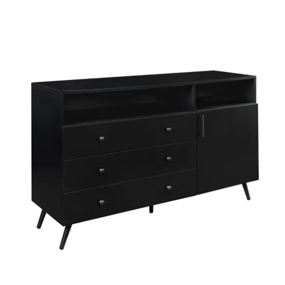 Midnight Mid-Century Modern Sideboard-Kirkland's Home Shop
