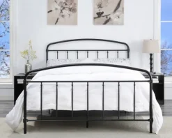 Midnight Vintage Arch Queen Bed Frame-Kirkland's Home New