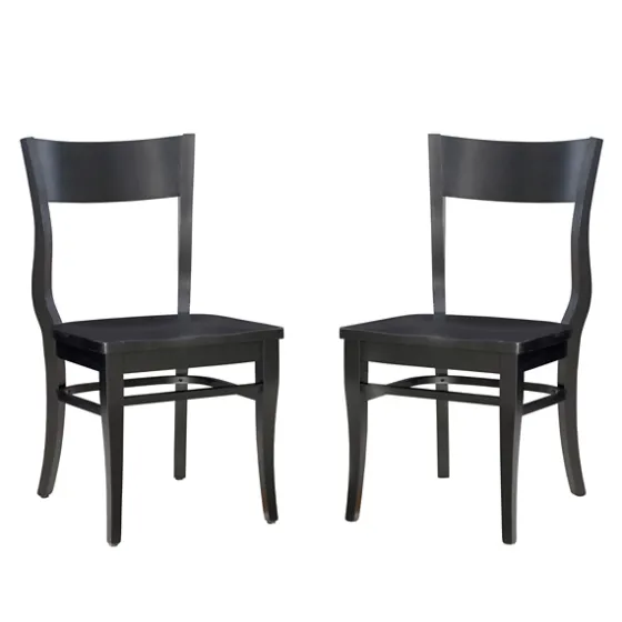 Midnight Wave Frame Dining Chairs, Set Of 2-Kirkland's Home Flash Sale