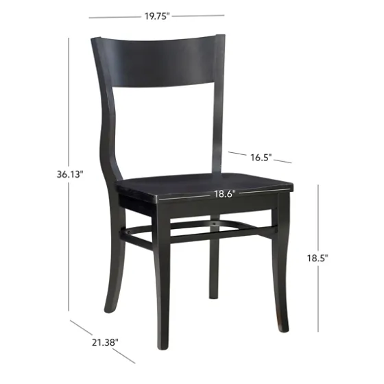 Midnight Wave Frame Dining Chairs, Set Of 2-Kirkland's Home Flash Sale