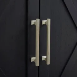 Midnight X-Shaped Doors Decorative Chest-Kirkland's Home Hot