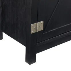 Midnight X-Shaped Doors Decorative Chest-Kirkland's Home Hot
