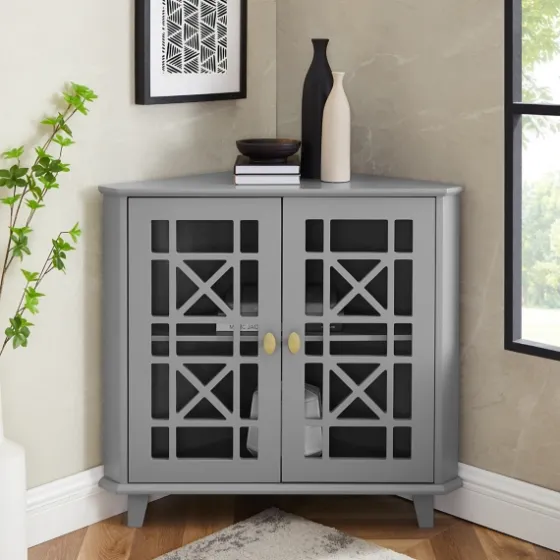 Mikie Corner Cabinet-Kirkland's Home Cheap