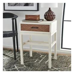 Milo Honey Herringbone Accent Table-Kirkland's Home Shop