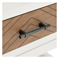 Milo Honey Herringbone Accent Table-Kirkland's Home Shop