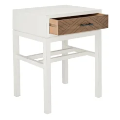 Milo Honey Herringbone Accent Table-Kirkland's Home Shop