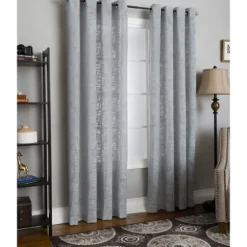 Mineral Woven Single Curtain Panel, 84 In.-Kirkland's Home Flash Sale