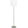 Minimal Brushed Nickel Stem Floor Lamp-Kirkland's Home Flash Sale