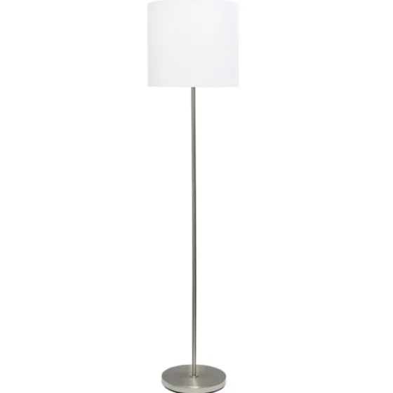 Minimal Brushed Nickel Stem Floor Lamp-Kirkland's Home Flash Sale