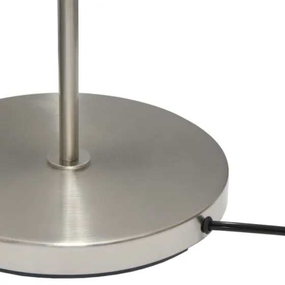 Minimal Brushed Nickel Stem Floor Lamp-Kirkland's Home Flash Sale
