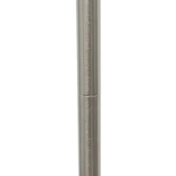 Minimal Brushed Nickel Stem Floor Lamp-Kirkland's Home Flash Sale
