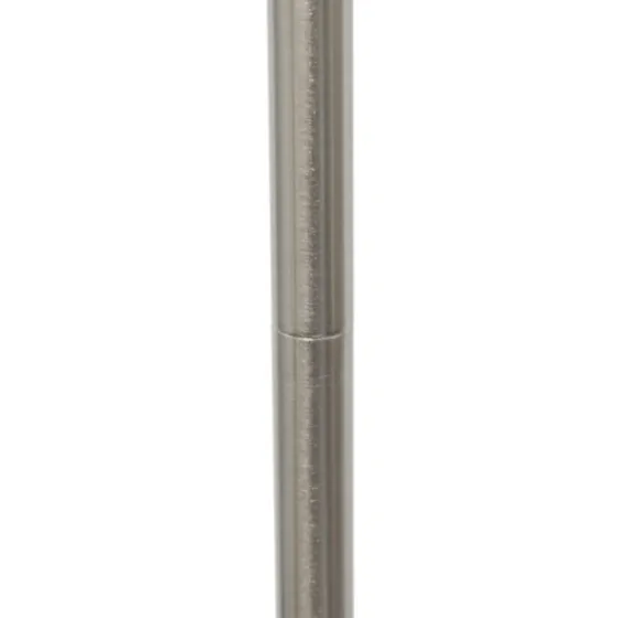 Minimal Brushed Nickel Stem Floor Lamp-Kirkland's Home Flash Sale