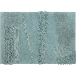 Mint Asymmetrical Cotton Bath Mat, 45 In.-Kirkland's Home Best