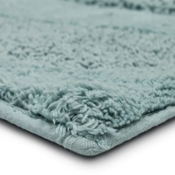 Mint Asymmetrical Cotton Bath Mat, 60 In.-Kirkland's Home Flash Sale