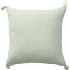 Mint Trapeze Organic Cotton Throw Pillow-Kirkland's Home New