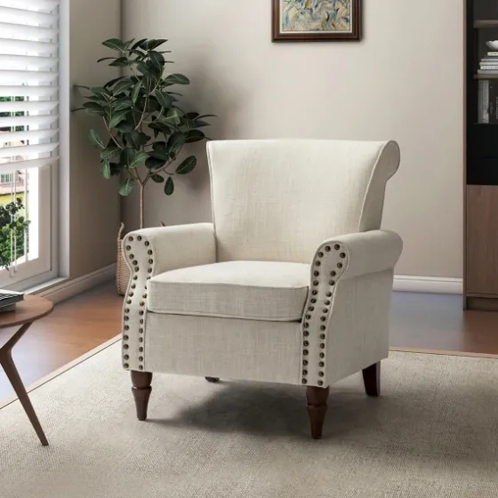 Miriam Nailhead Trim Armchair-Kirkland's Home Best Sale