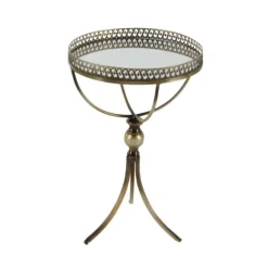 Mirror Top Metal Accent Table-Kirkland's Home Best