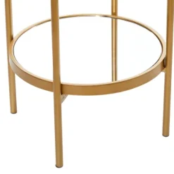 Mirrored Two-Tier Cage Shelf-Kirkland's Home Outlet