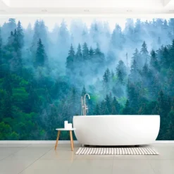 Misty Forest Peel And Stick Wall Mural-Kirkland's Home Cheap