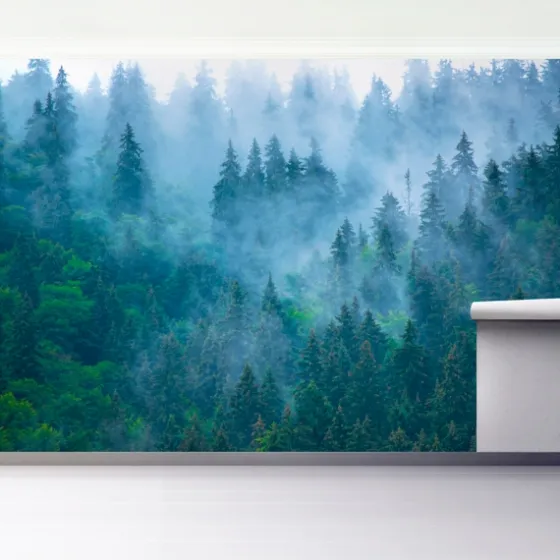 Misty Forest Peel And Stick Wall Mural-Kirkland's Home Cheap