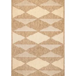 Mitchell Geo Diamonds Outdoor Rug, 8X10-Kirkland's Home Outlet