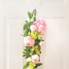 Mixed Peony And Hydrangea Swag Teardrop-Kirkland's Home Outlet