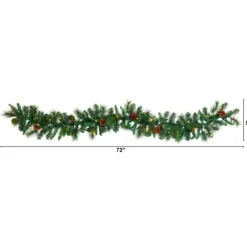Mixed Pine Clear Led Lighted Garland-Kirkland's Home Online