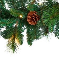 Mixed Pine Clear Led Lighted Garland-Kirkland's Home Online