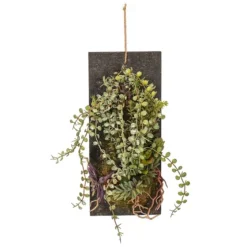 Mixed Plants Wooden Wall Plaque-Kirkland's Home Hot