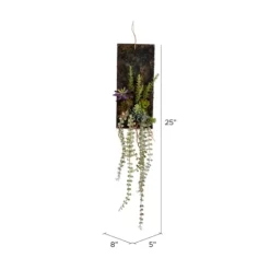 Mixed Plants Wooden Wall Plaque-Kirkland's Home Hot