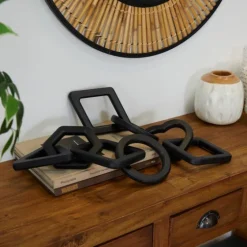 Mixed Shapes Chain Sculptures, Set Of 2-Kirkland's Home Online