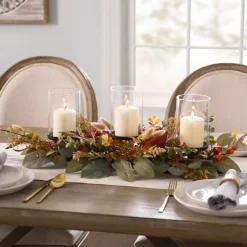 Mixed Wheat And Protea Fall Centerpiece-Kirkland's Home Online