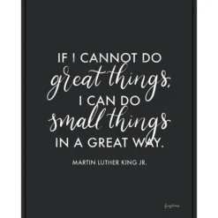 Mlk Words Of Wisdom Iii Framed Canvas Art Print-Kirkland's Home Outlet