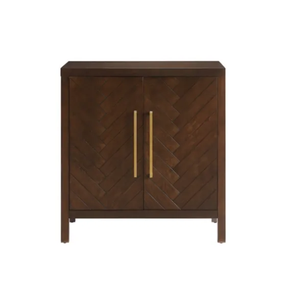 Mocha Mod Herringbone Cabinet-Kirkland's Home Cheap