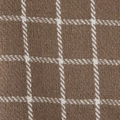 Mocha Plaid Fringed Throw-Kirkland's Home New
